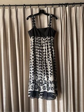 Black and White ZARA Sundress - Womens Dress, Size S